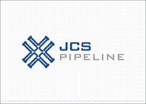 JCS Pipeline Logo For Sale