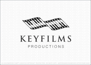 Key Films Productions Logo For Sale