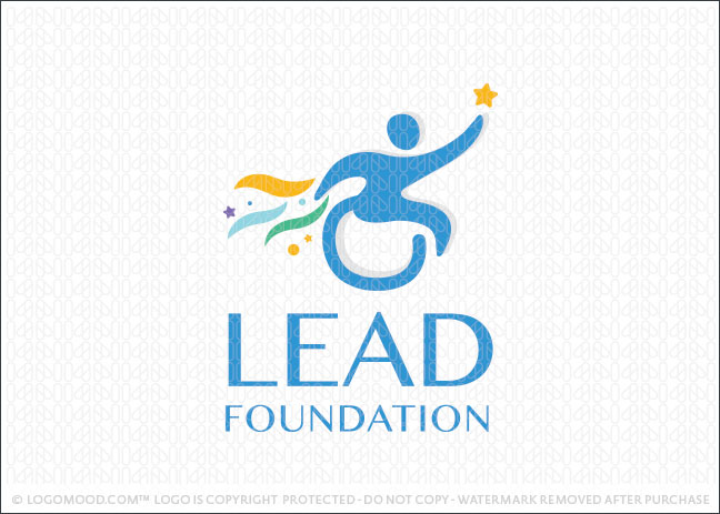 Lead Wheelchair Foundation Logo For Sale