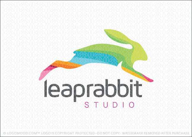 Leap Rabbit Logo For Sale