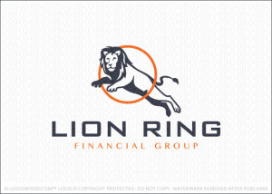 Lion Ring Logo For Sale