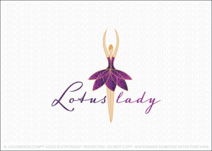 Lotus Lady Logo For Sale