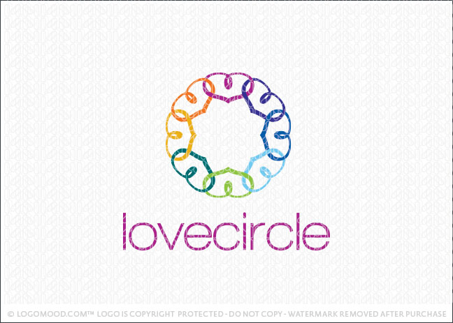 Love Circle Logo For Sale