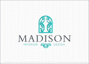 Madison Interior Design Logo For Sale