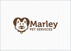 Marley Pet Services Logo For Sale