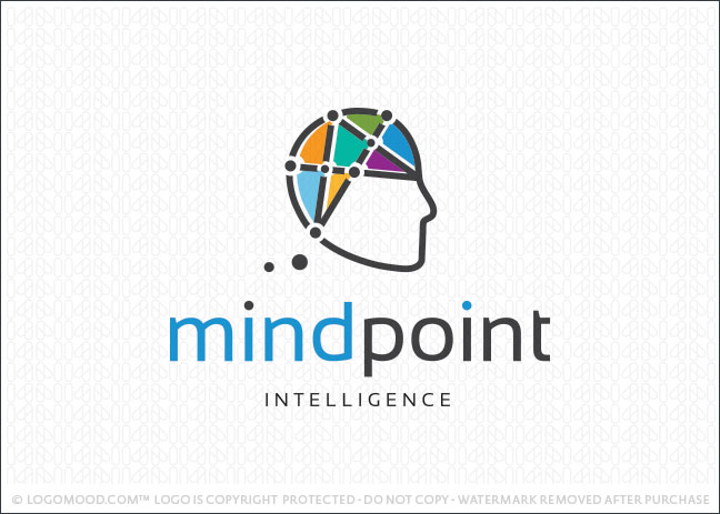 Mind Point Intelligence Logo For Sale
