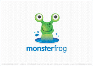 Monster Frog Logo For Sale