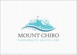 Mountain Chiropractor Logo For Sale