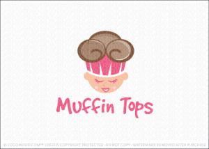 Muffin Tops Logo For Sale