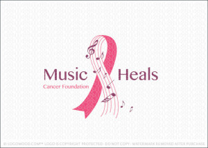 Music Heals Cancer Foundation Logo For Sale