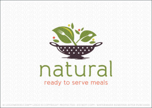 Natural Meals Logo For Sale