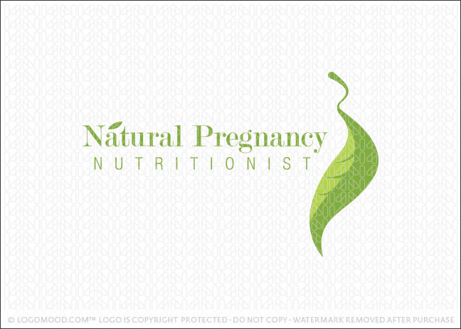 Natural Pregnancy Logo For Sale
