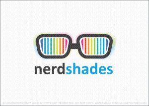 Nerd Shades Logo For Sale