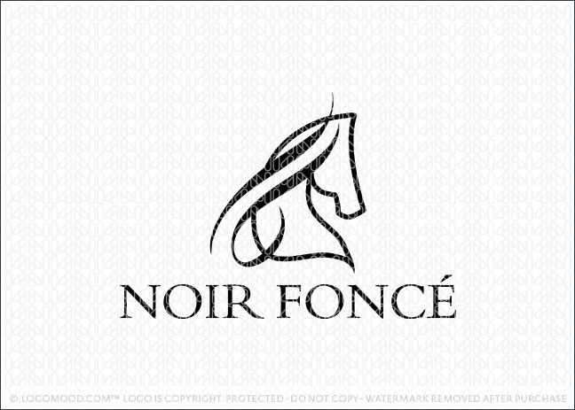 Noir Fonce Logo For Sale