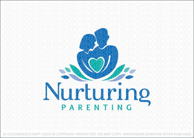 Nurturing Parenting Logo For Sale