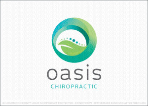 Oasis Chiropractic Logo For Sale