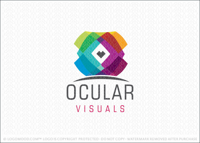 Ocular Visuals Logo For Sale