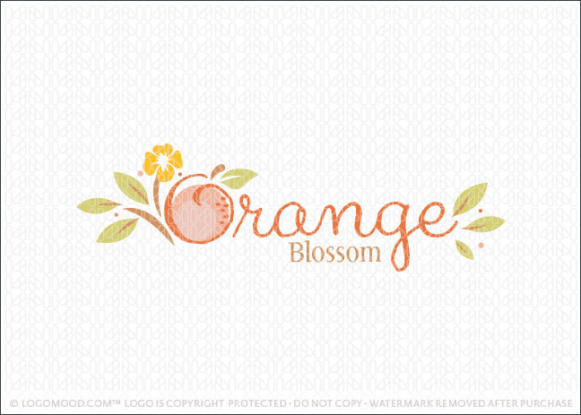Orange Blossom Logo For Sale