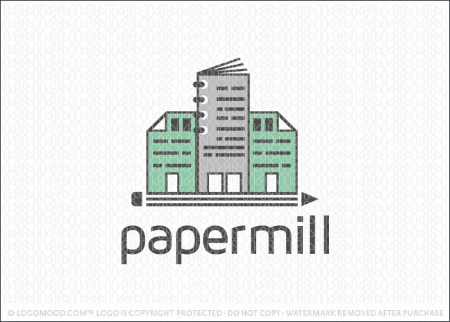 Paper Mill City Logo For Sale