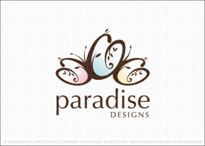 Paradise Design Logo For Sale