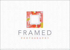 Picture Frame Photography Logo For Sale