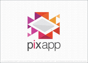 Pixel App Smart Tablet Logo For Sale