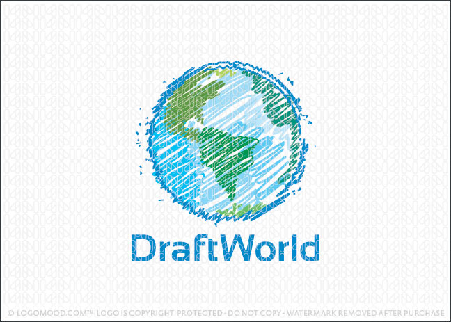 Draft World Logo For Sale