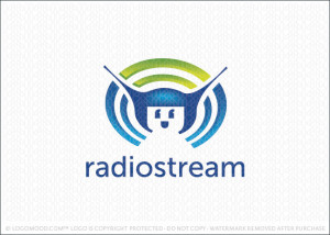 Radio Stream Logo For Sale