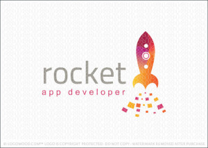 Rocket App Developer Logo For Sale