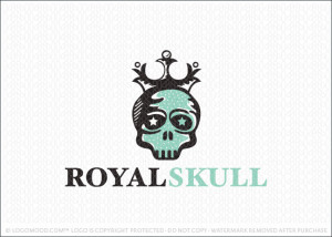 Royal Skull Logo For Sale