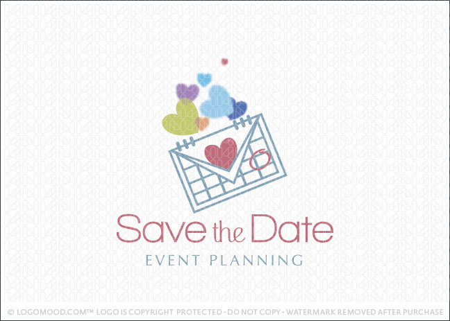 Save The Date Logo For Sale