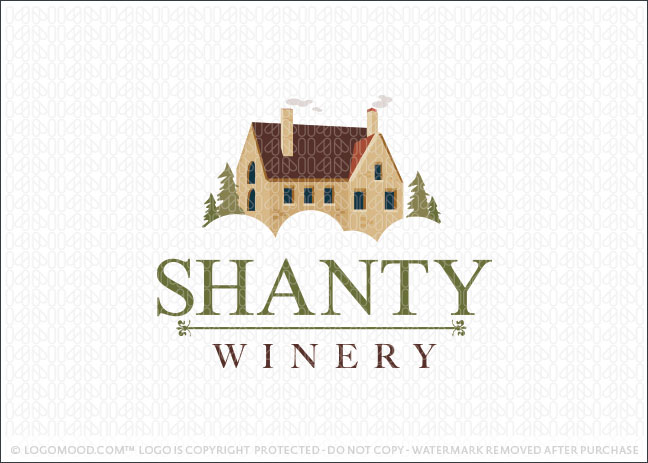 Shanty Winery Logo For Sale