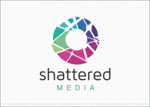 Shattered Media Logo For Sale