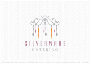 Silverware Catering Logo For Sale