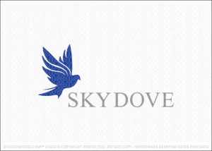 Sky Dove Logo For Sale