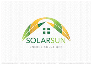 Solar Sun Energy Solutions Logo For Sale
