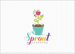 Sprout Kids Learning Logo For Sale