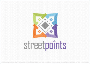 Street Points Logo For Sale