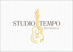 Studio Tempo Guitar Logo For Sale