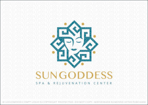 Sun Goddess Logo For Sale