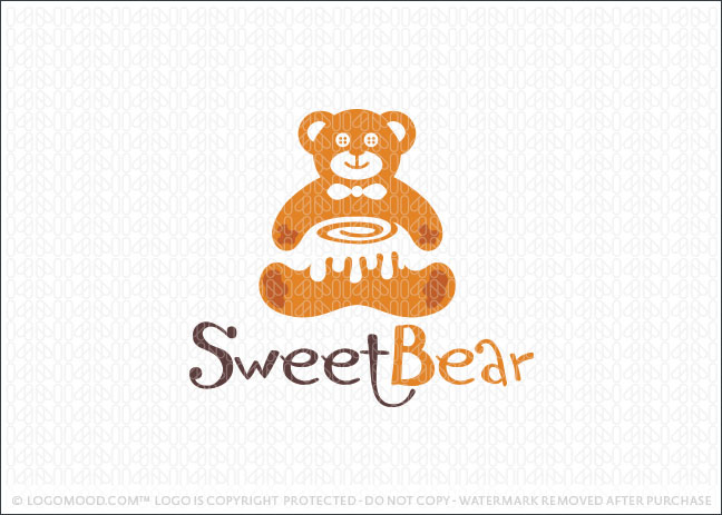 Sweet Bear Logo For Sale