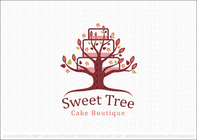 Sweet Tree Cakes Logo For Sale