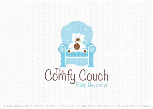 The Comfy Couch Logo For Sale