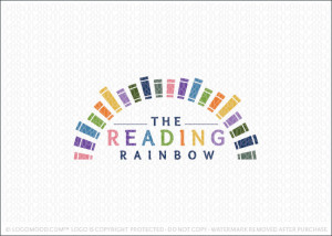 The Reading Rainbow Books Logo For Sale