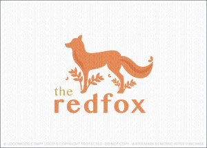 The Red Fox Logo For Sale