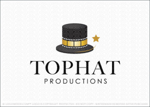 Top Hat Productions Logo For Sale