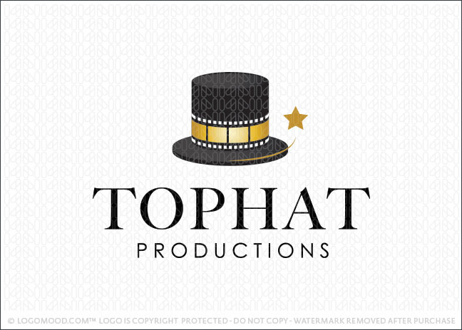 Top Hat Productions Logo For Sale