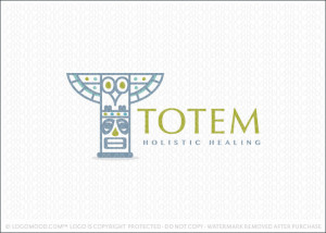 Totem Pole Healing Logo For Sale