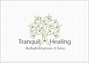 Tranquil Healing Logo For Sale