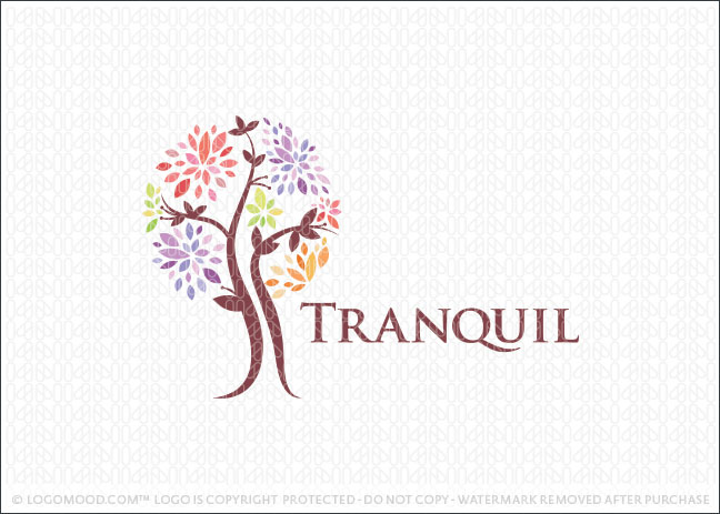 Tranquil Tree Logo For Sale